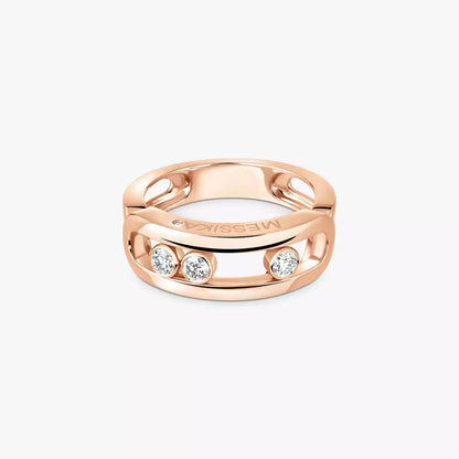 [Lumi Jewels] MoveGold Diamond Ring