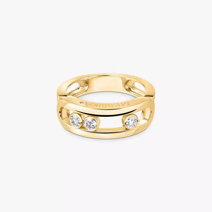 [Lumi] MoveGold Diamond Ring