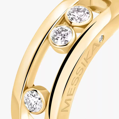 [Lumi] MoveGold Diamond Ring