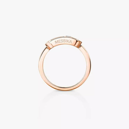 [Lumi]Move Uno Diamond Ring in Gold
