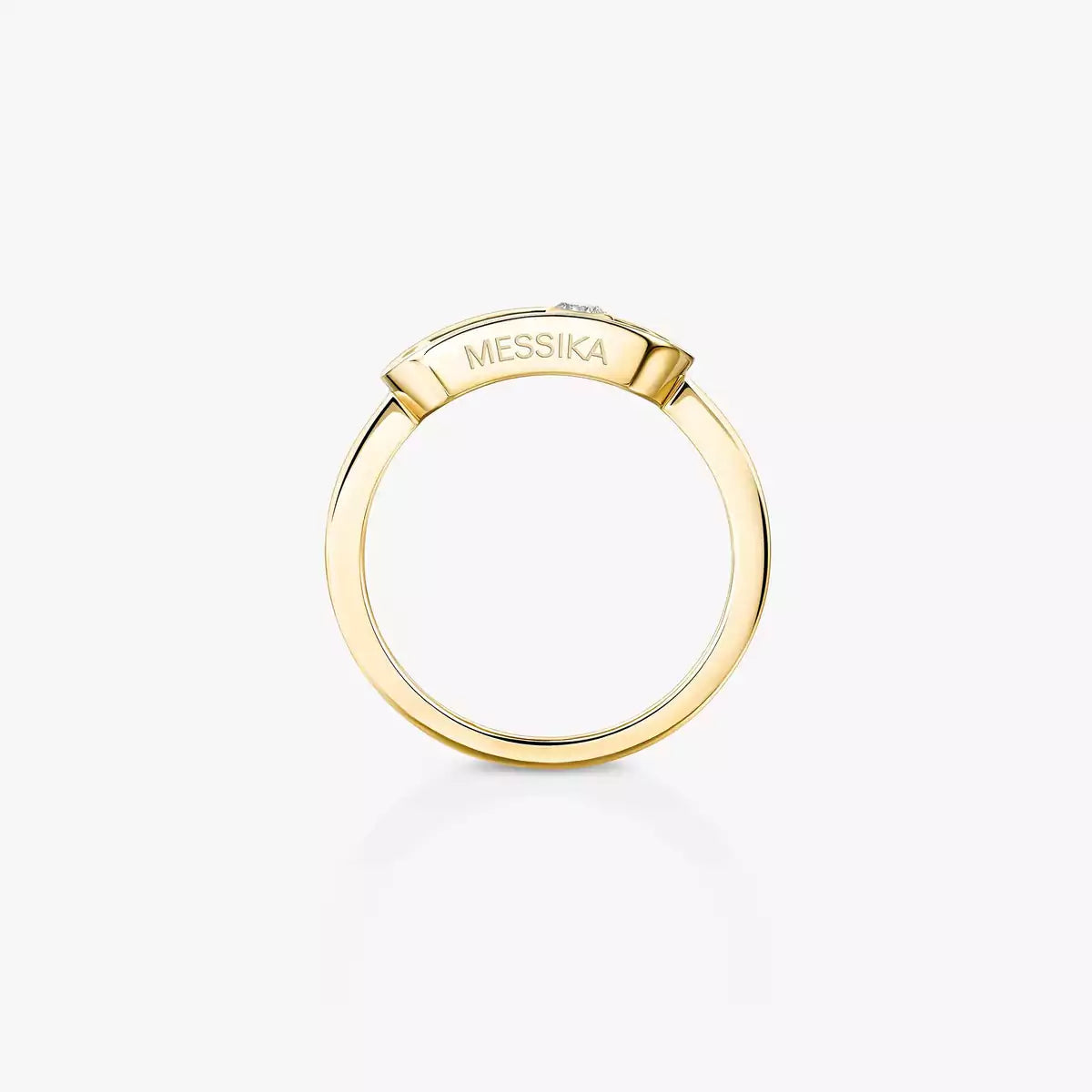 [Lumi]Move Uno Diamond Ring in Gold