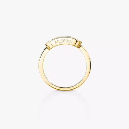 [Lumi]Move Uno Diamond Ring in Gold