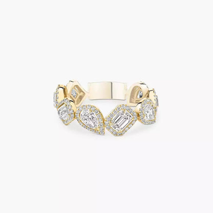 [Lumi]Diamond Wedding Ring My Twin