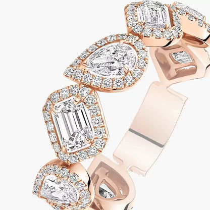 [Lumi]Diamond Wedding Ring My Twin