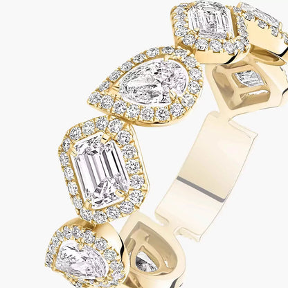 [Lumi]Diamond Wedding Ring My Twin