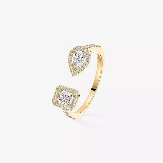 [Lumi]My Twin Toi Gold Diamond Ring