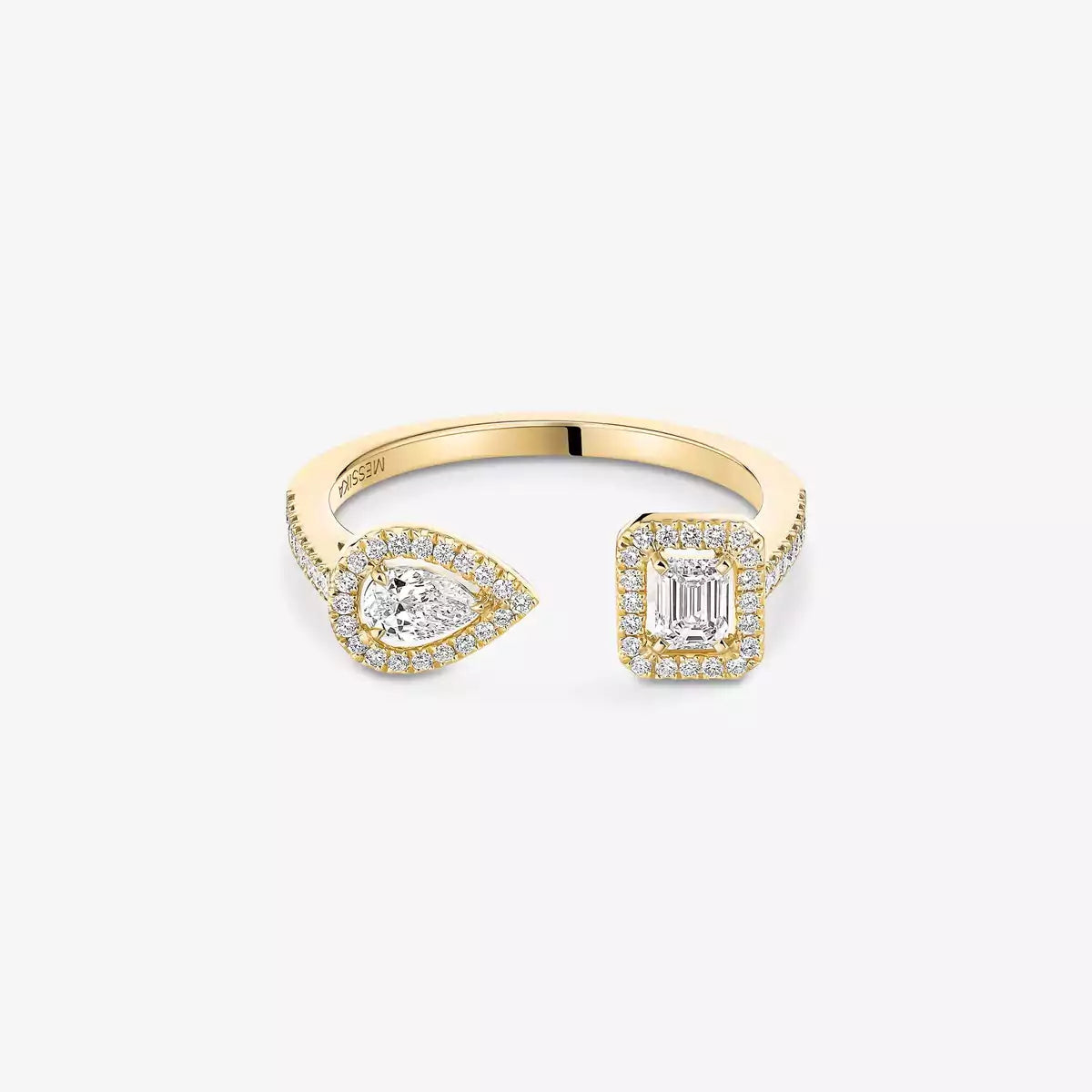 [Lumi]My Twin Toi Gold Diamond Ring