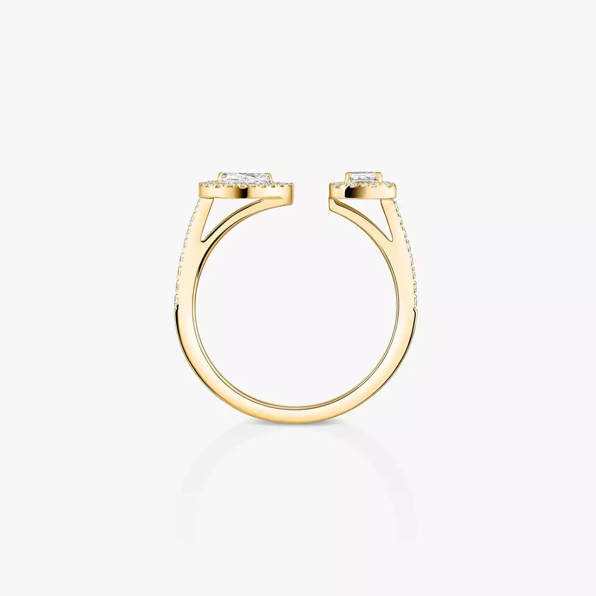 [Lumi]My Twin Toi Gold Diamond Ring
