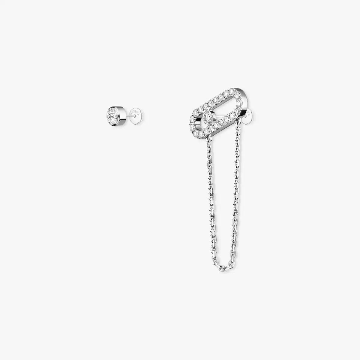 [Lumi Jewels]Move Uno Diamond Earrings