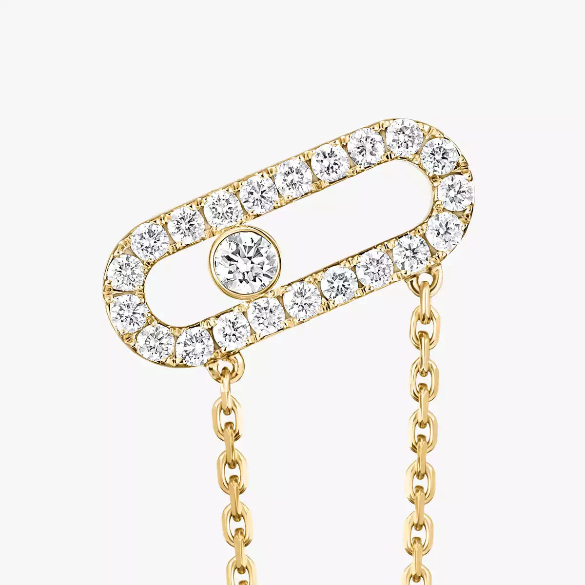 [Lumi]Move Uno Diamond Earrings