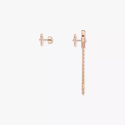 [Lumi]Move Uno Diamond Earrings