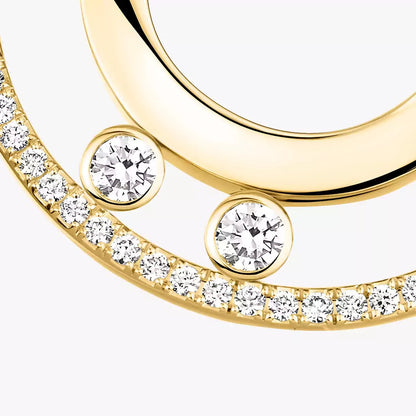 [Lumi Jewels] Move Romane Small Diamond Hoop Earrings