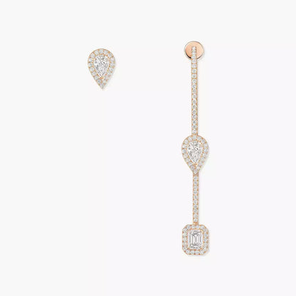 [Lumi]Diamond Drop Earrings My Twin