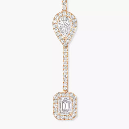 [Lumi]Diamond Drop Earrings My Twin