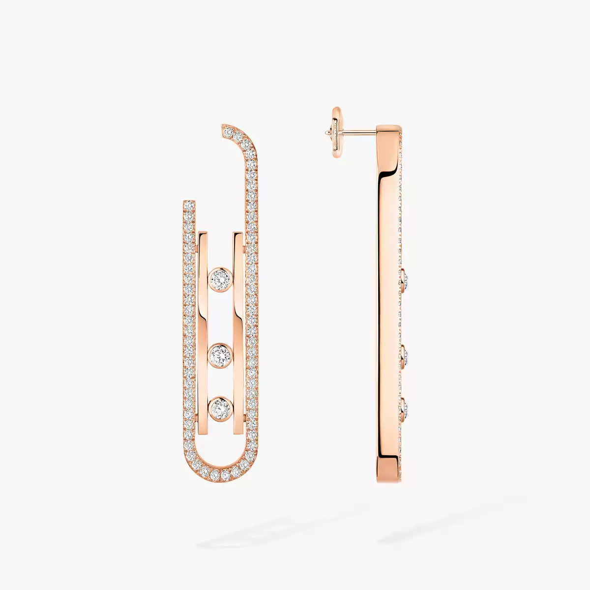 [Lumi]Diamond Pendant Earrings Move 10Th