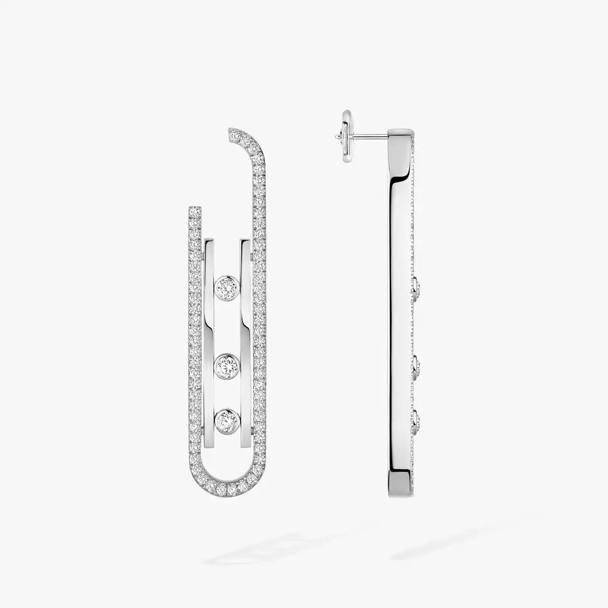 [Lumi Jewels]Diamond Pendant Earrings Move 10Th