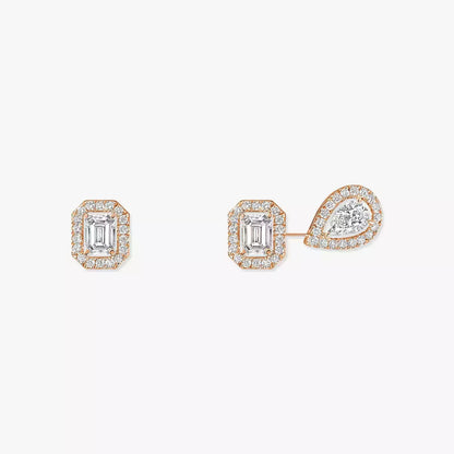 [Lumi]Diamond Earrings 0,10ct My Twin 1+2