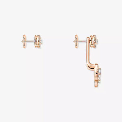 [Lumi] My Twin Trio  Diamond Earrings