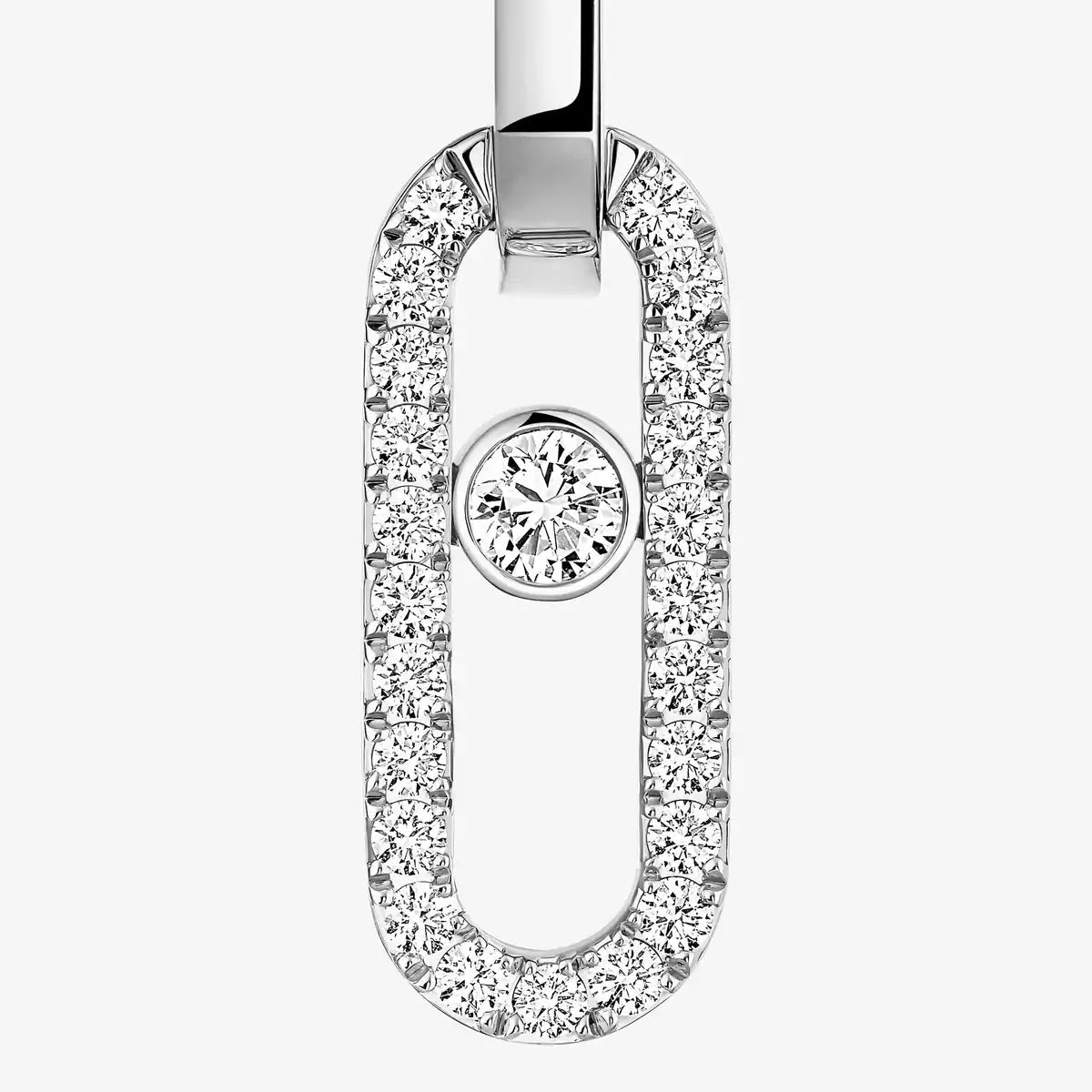 [Lumi Jewels]Move Link Diamond Earrings