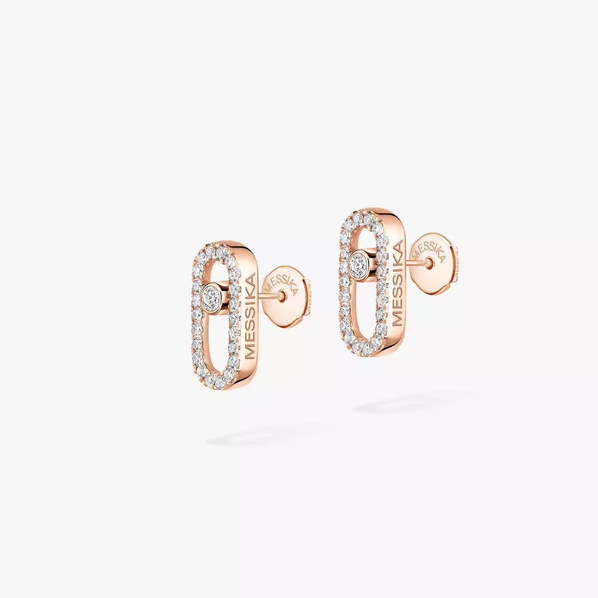 [Lumi]Move Uno Diamond Earrings