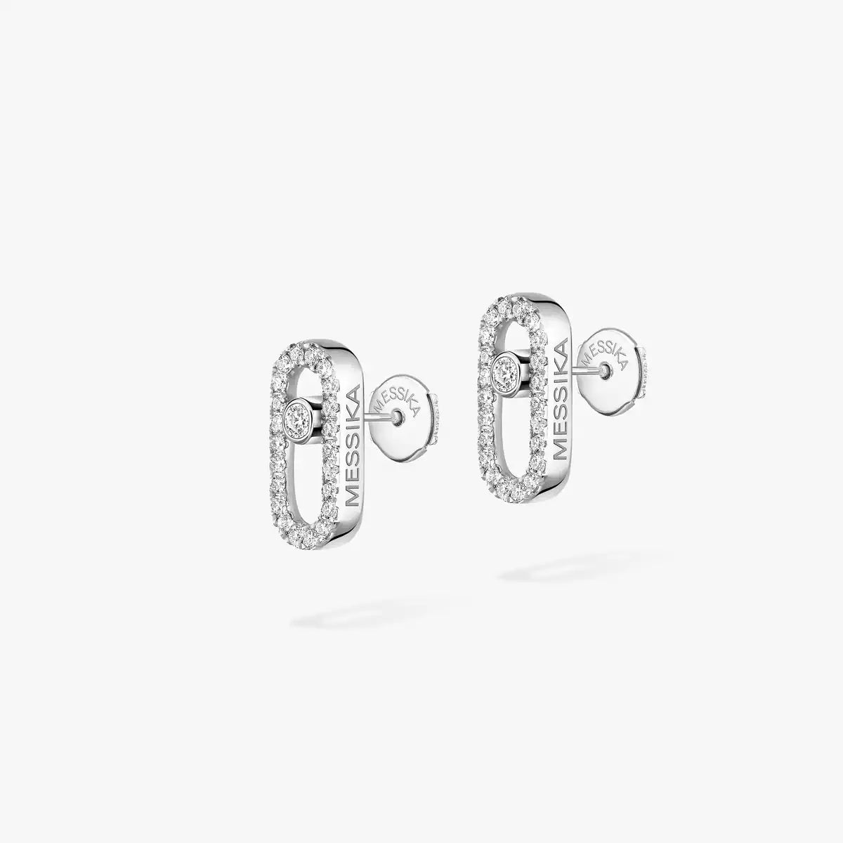 [Lumi]Move Uno Diamond Earrings