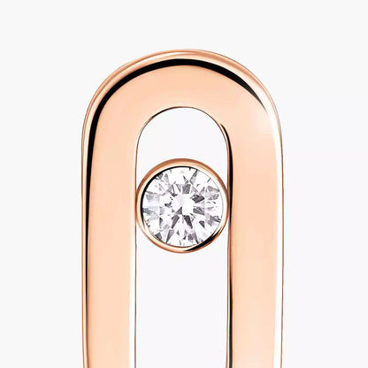 [Lumi]Move Uno Diamond Stud Earrings