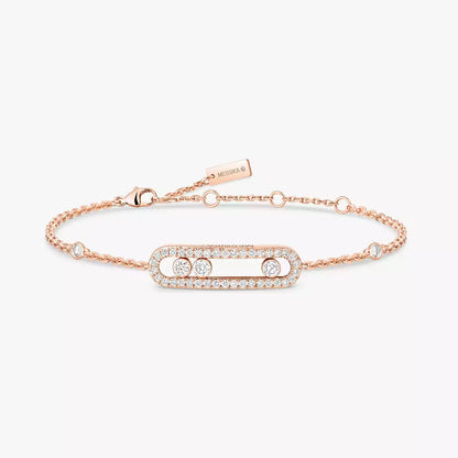 [Lumi Jewels]Pav¨¦ Baby Move Diamond Bracelet