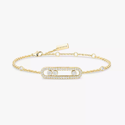 [Lumi]Pav茅 Baby Move Diamond Bracelet