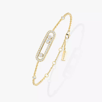 [Lumi]Pav茅 Baby Move Diamond Bracelet