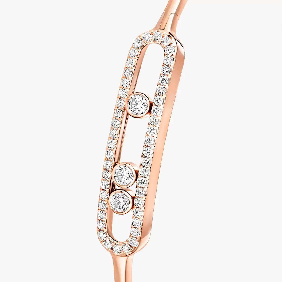[Lumi]Move Pav茅 Diamond Bangle Bracelet M
