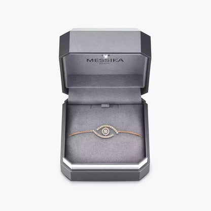 [Lumi]Lucky Eye Pave-Set Diamond Bracelet