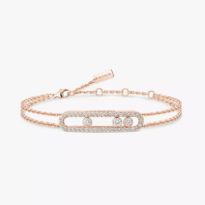 [Lumi] Move Classique pav茅 bracelet