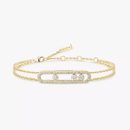 [Lumi Jewels] Move Classique pav¨¦ bracelet