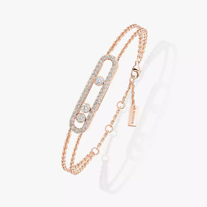 [Lumi Jewels] Move Classique pav¨¦ bracelet