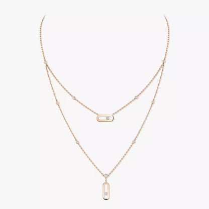 [Lumi] Move Uno Diamond Necklace