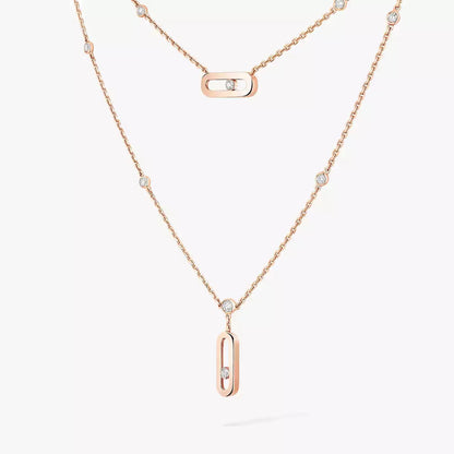 [Lumi] Move Uno Diamond Necklace