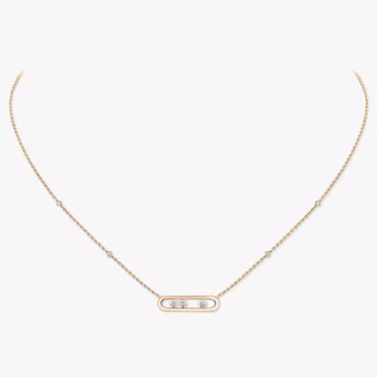 [Lumi Jewels] Baby Move Gold Diamond Necklace