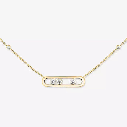 [Lumi Jewels] Baby Move Gold Diamond Necklace