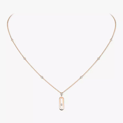 [Lumi Jewels] Move Uno Gold Diamond Long Necklace