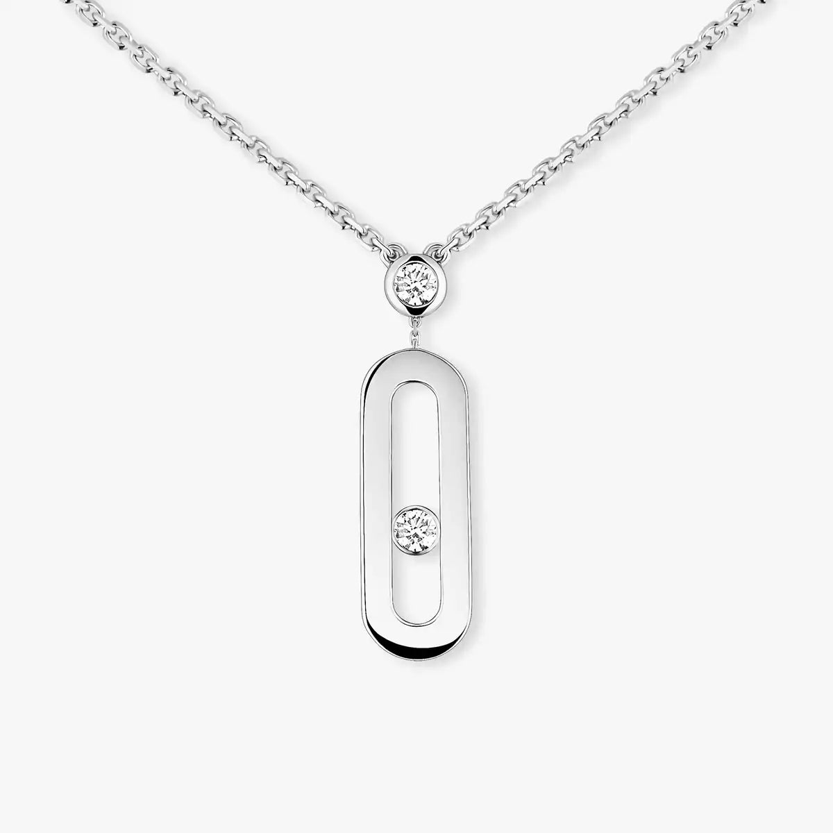 [Lumi Jewels] Move Uno Gold Diamond Long Necklace