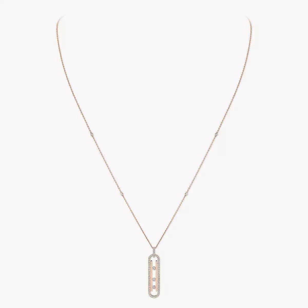 [Lumi Jewels]Diamond Necklace Move 10Th
