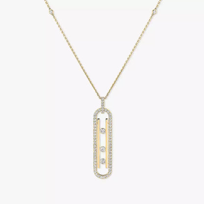 [Lumi Jewels]Diamond Necklace Move 10Th