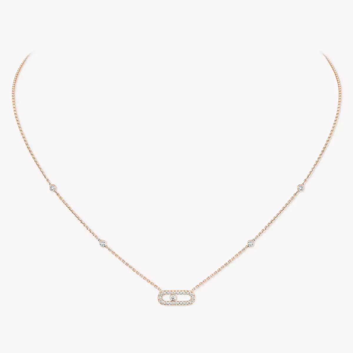 [Lumi]Diamond Necklace Move Uno