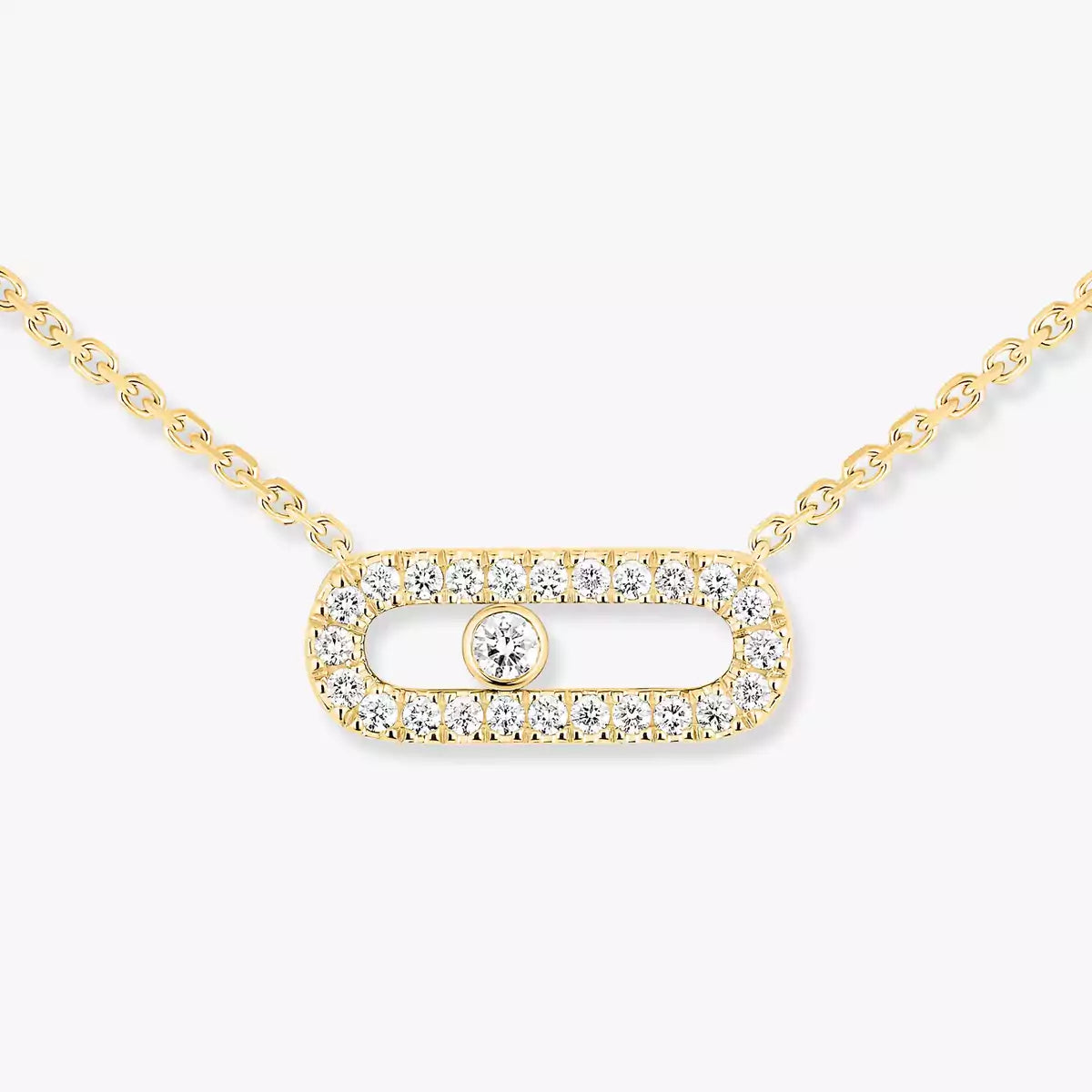 [Lumi]Diamond Necklace Move Uno