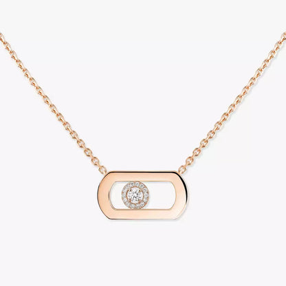 [Lumi]So Move Diamond Necklace in Gold