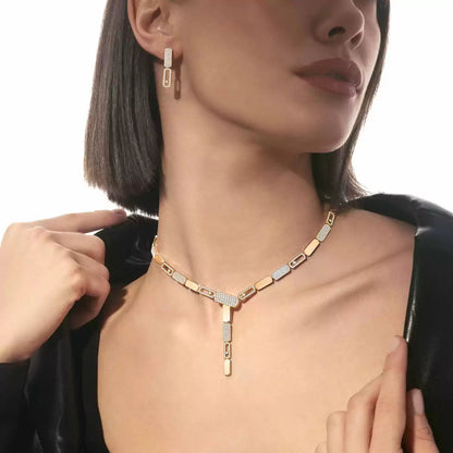 [Lumi]Imperial Move SM Diamond Earrings
