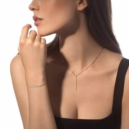 [Lumi]Diamond Thin Bangle 0.15ct My Twin Toi & Moi