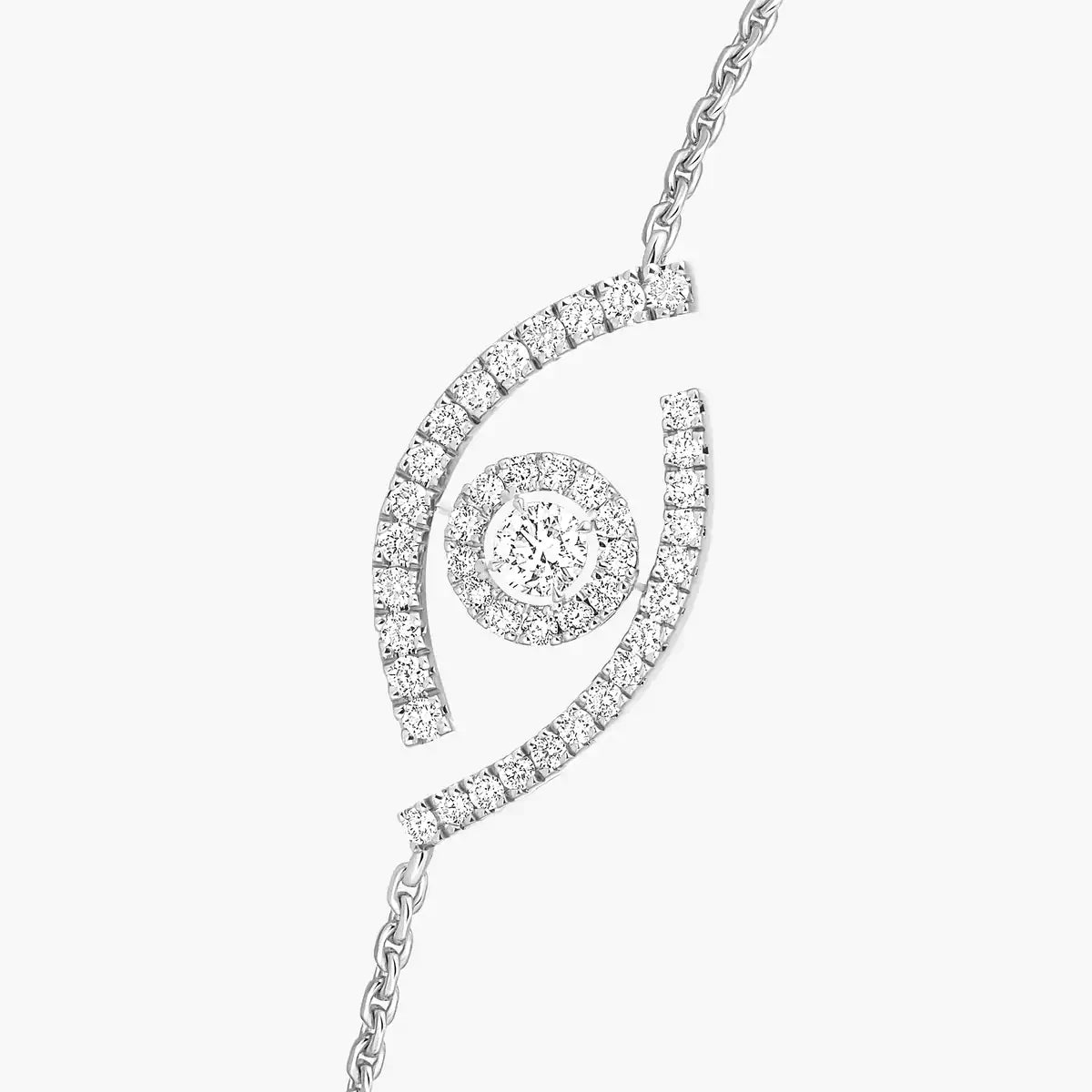 [Lumi]Lucky Eye Pave-Set Diamond Bracelet