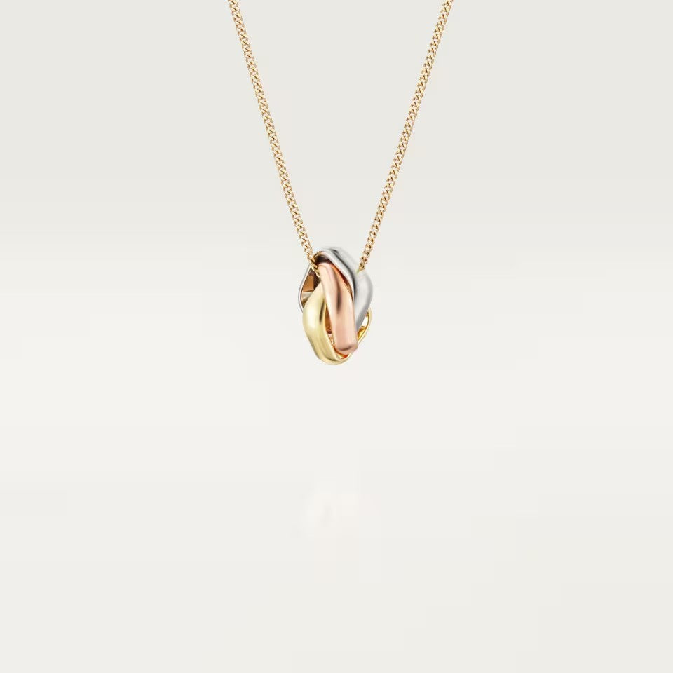 [Lumi Jewelery]TRINITY CUSHION NECKLACE COLLECTION