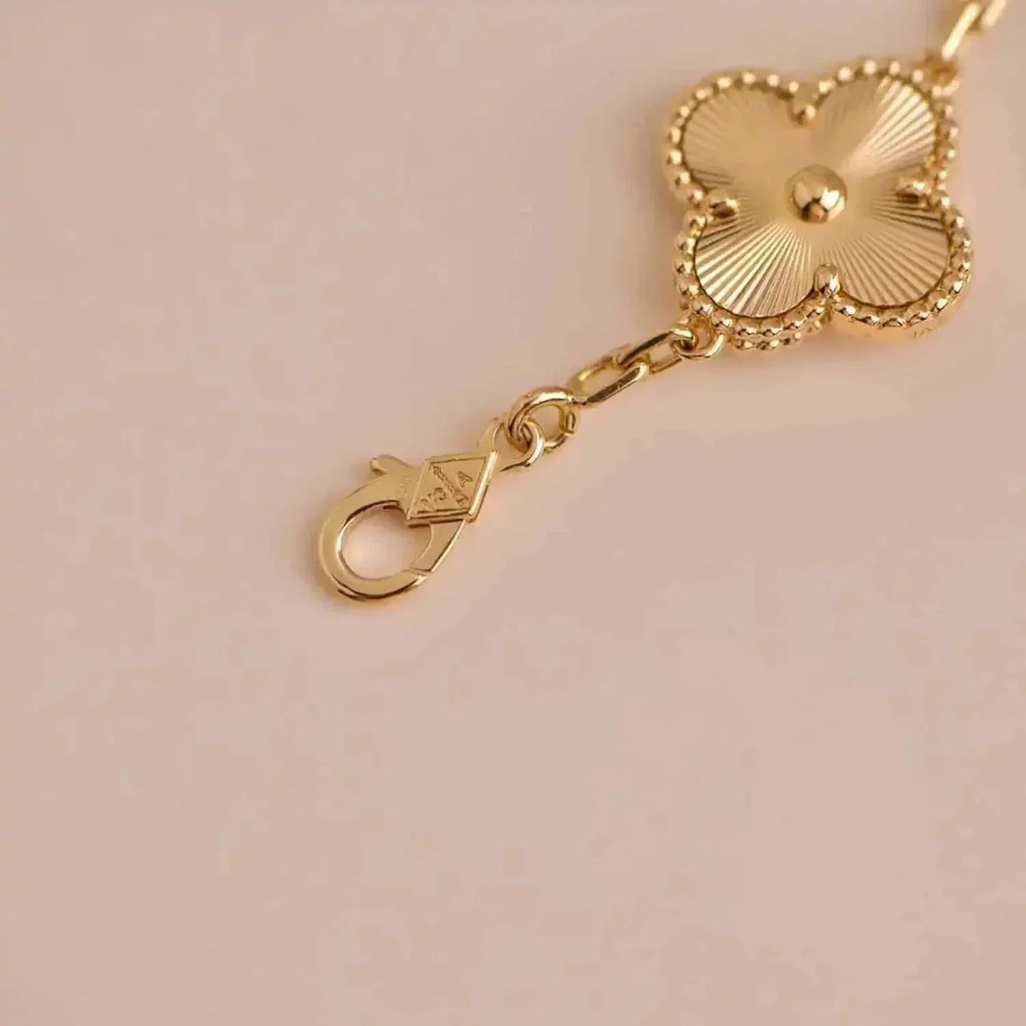 [Lumi Jewels]CLOVER 5 FLOWERS LASER BRACELET